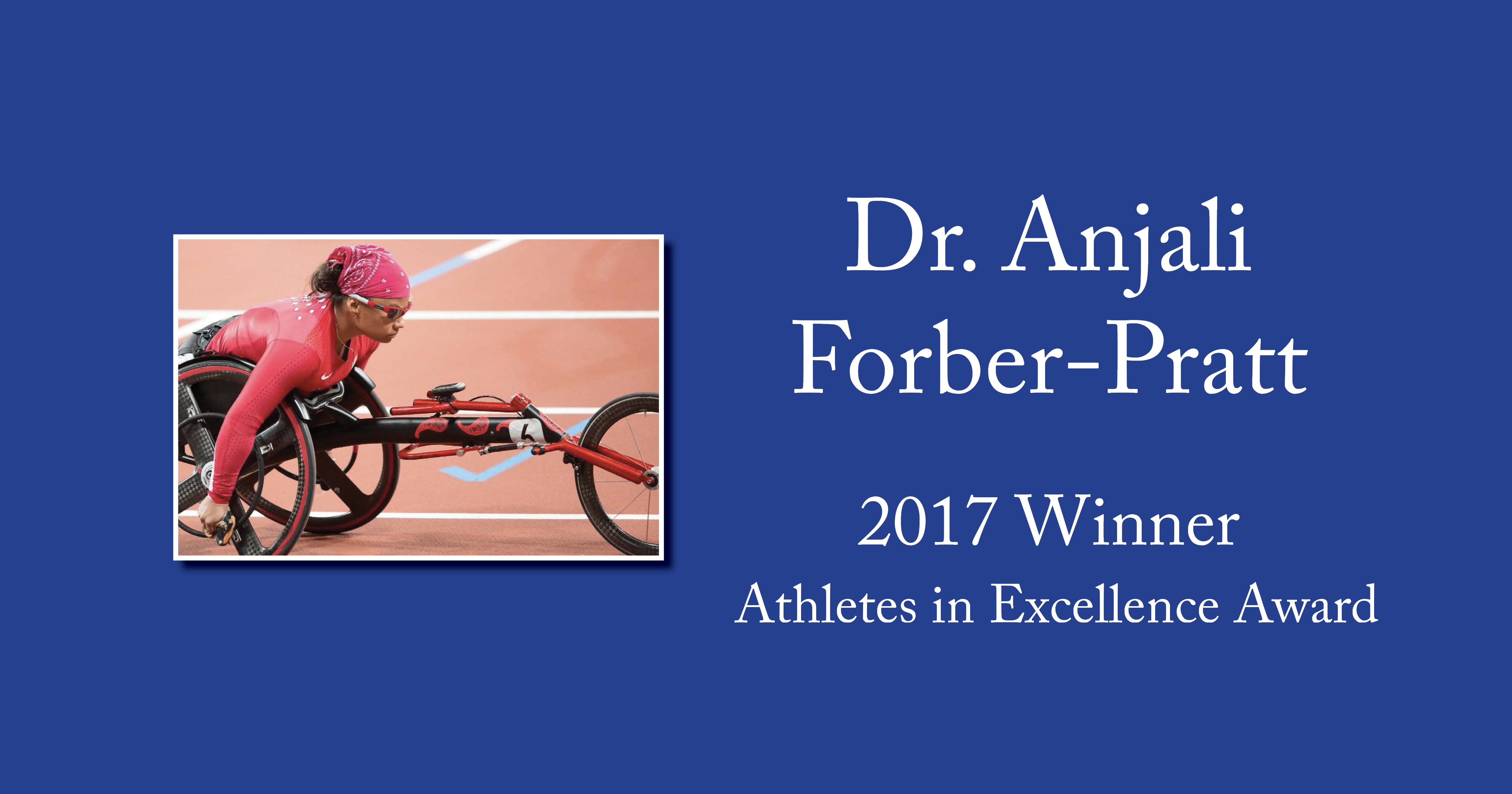 Athlete Spotlight: Dr. Anjali Forber-Pratt