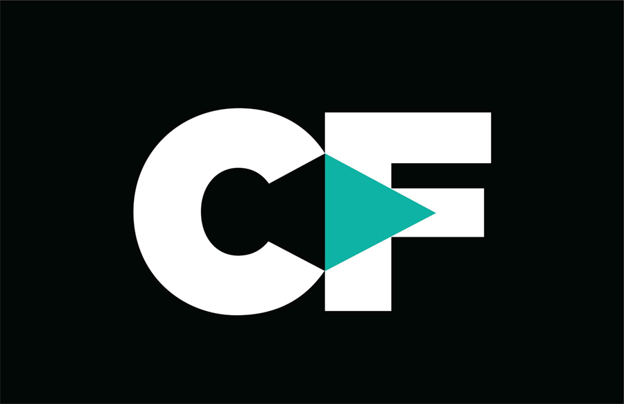 Courage First Logo_White and Teal_CMYK
