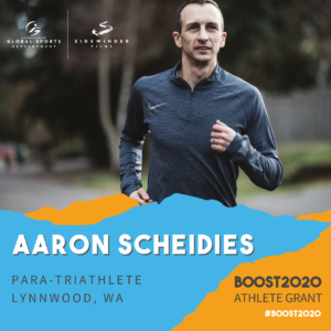 Photo of Aaron Scheidies running