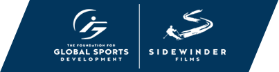 The Foundation for Global Sports Development and Sidewinder Films logo - Home